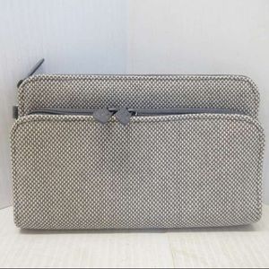 SOLD. Thirty-One Perfect Cents Wallet 2-tone weave. NEW!